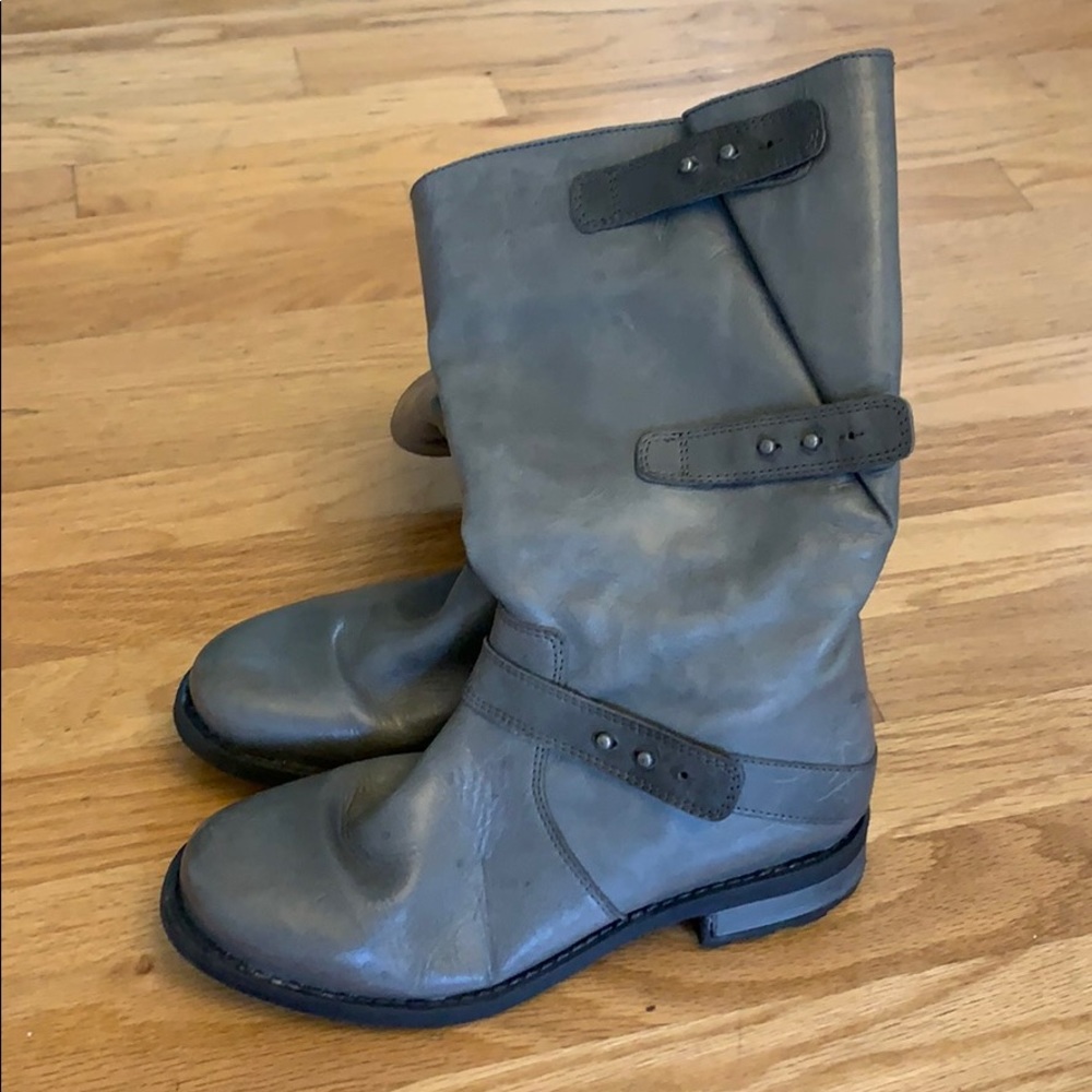 Etc Michael lined motorcycle boot